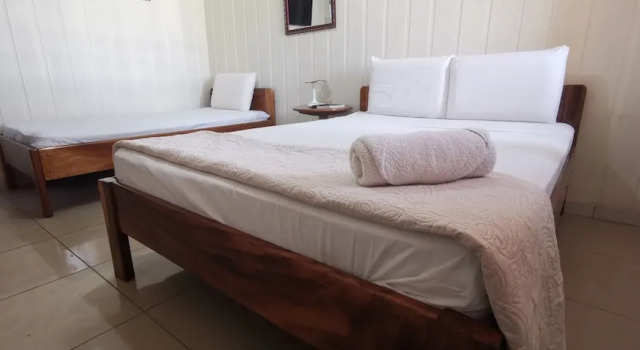 Кровать в общем номере Hotel Aldea Chorotega Puntarenas