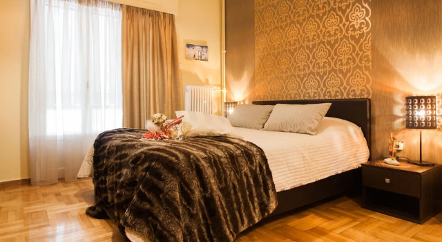 Апартаменты с 2 комнатами с балконом Spacious Safe Apartment Walk Acropolis