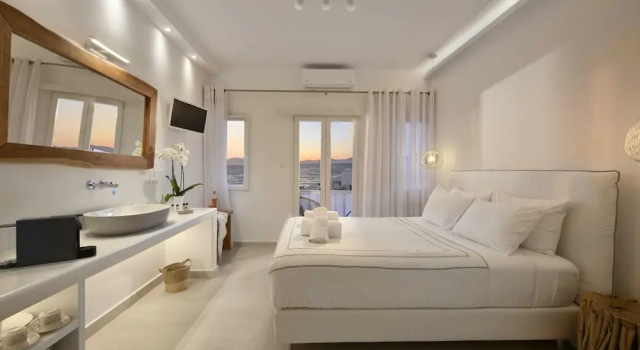 Полулюкс с видом на море Mykonos Marina