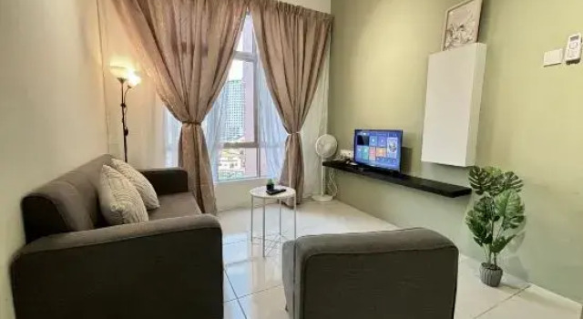 Семейный люкс Ipoh Anderson Town Suites with 2 Parking by IWH