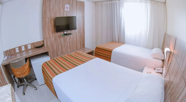 Двухместный номер Deluxe Profissionalle Hotel São Luís