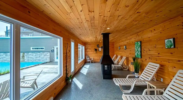 Шале Condos Vacances MSA - incluant piscine et spas extérieurs chauffés à LANNÉE