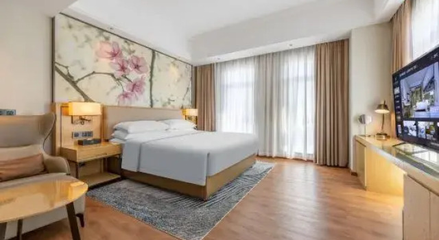 Люкс Superior с видом на море Vienna International Hotel (Shanwei Xinli Central Plaza )