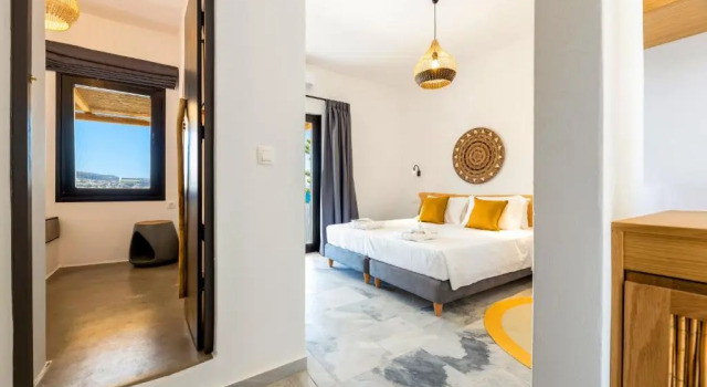 Двухместный номер Superior с видом на море Omilos Beachfront House