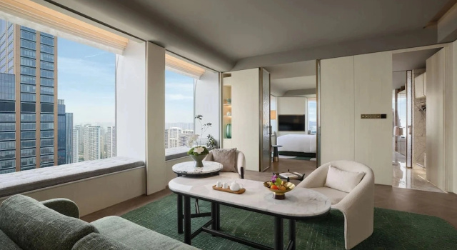 Люкс с видом на залив Fairmont Xiamen