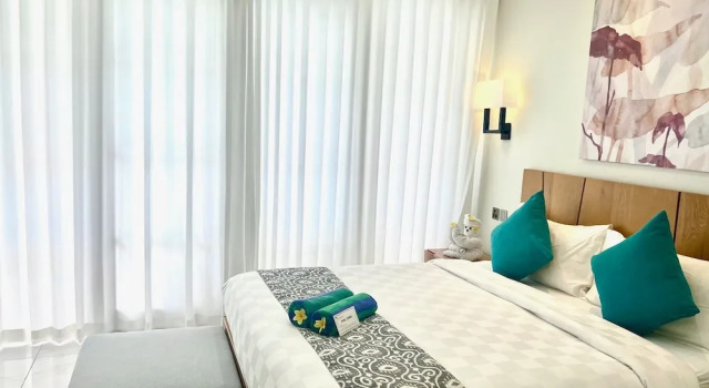 The Bay Sunflower Apartment, Rezervovat Apartmán Wellness hotely v Bali, SPA