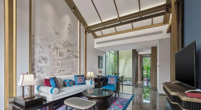 Трёхместная вилла Song Hotel Guilin