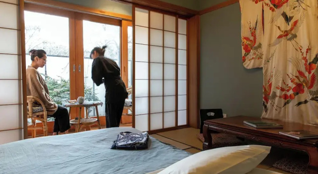 Номер Standard с балконом Shizuka Ryokan Japanese Country Spa & Wellness Retreat