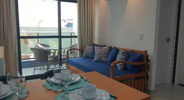 Апартаменты Comfort Praia Flats Temporada Blue 03 No Centro De Porto De Galinhas