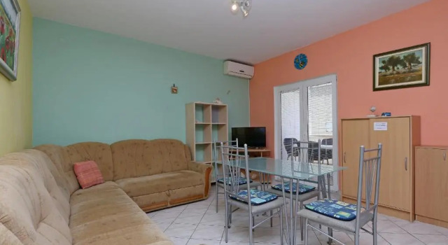 Апартаменты с 2 комнатами с видом на море Apartments Novalja West