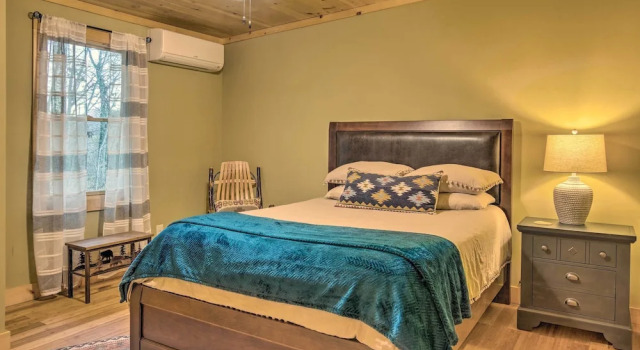 Deck & Views: Hendersonville Cabin, Roads Are Open
