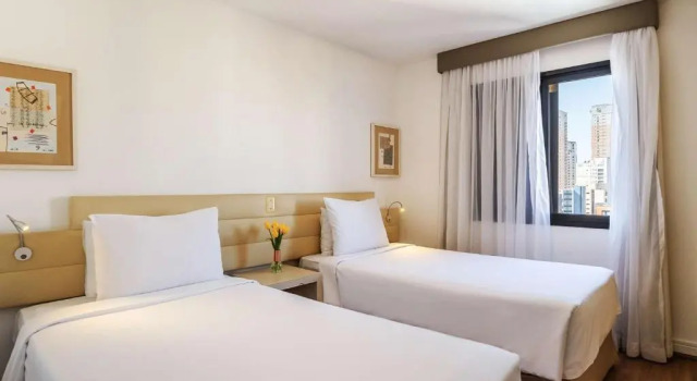 Двухместный номер Standard Mercure Sao Paulo Moema