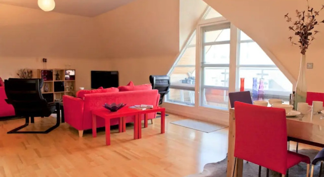 Апартаменты Пентхаус с 2 комнатами с балконом Toothbrush Apartments - Central Ipswich - Nr Train Station