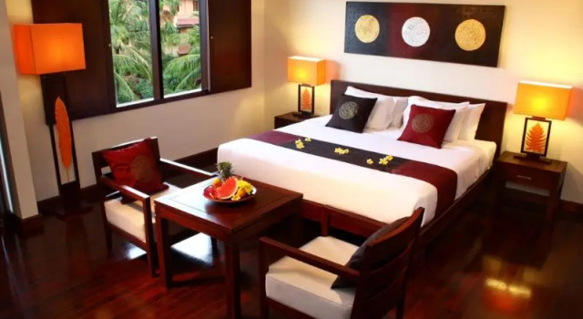 Двухместный номер Deluxe Garden Hotel Nikko Bali Benoa Beach