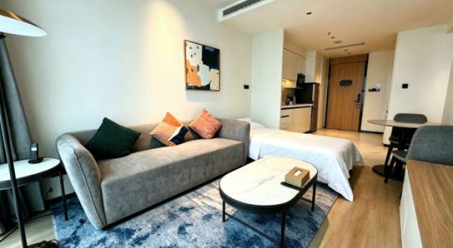 Семейный люкс c 1 комнатой Citadines Guanghua Chengdu