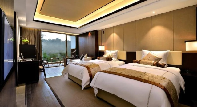 Hongzhushan Hotel, Book Hotel Hotels in Leshan with a Pool, Swimming Pool