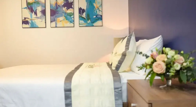 Двухместный номер Superior с балконом и с видом на горы Rainbow Apartment Hai Phong