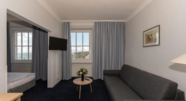 Двухместный номер Standard с видом на море Kurhotel Sassnitz - das alte Seemannsheim