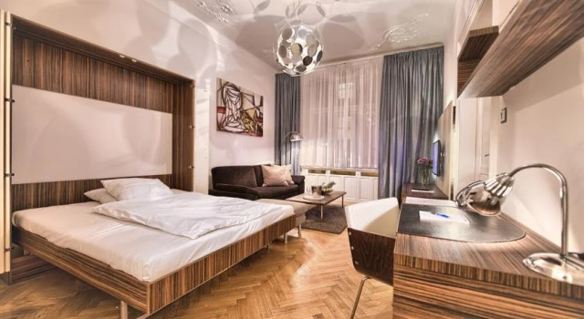 Residence Brehova, Забронировать Отель Отели Праги 4 звезды, рядом с Ротонда Святого Креста, 4*