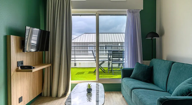Апартаменты Comfort с 2 комнатами Appart Hôtel Le Liberté Vannes Centre-Ville