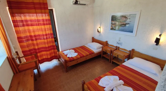 Двухместный номер Classic с балконом и с видом на море Hotel Tsagarakis Beach