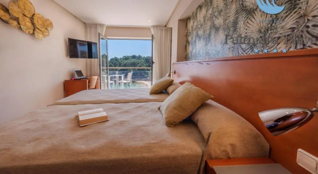 Двухместный Terrace номер с видом на море Hotel Norat Palmeira Playa