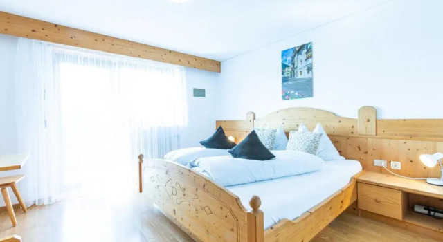 Двухместный номер Standard с балконом Garni Glurnserhof