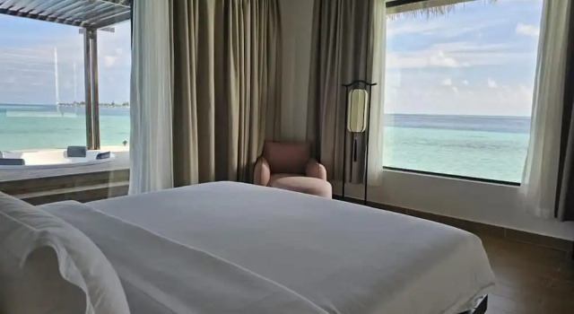 Вилла Overwater с 2 комнатами Отель NOOE Maldives Kunaavashi
