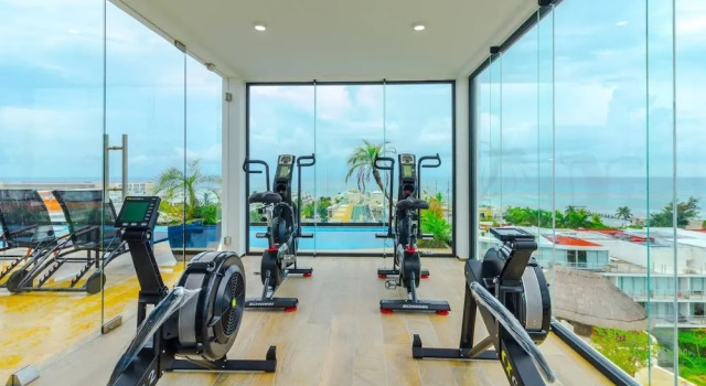Amazing Studio, Steps to Beach, AC, Best Location, Забронировать Отель Плая-дель-Кармен Кинтана-Роо, рядом с Пляжный клуб Mamitas