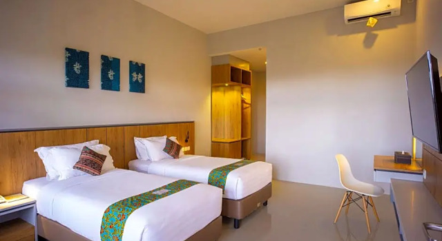 Habitación familiar Estándar con vista a la piscina Grand Harvest Resort & Villas