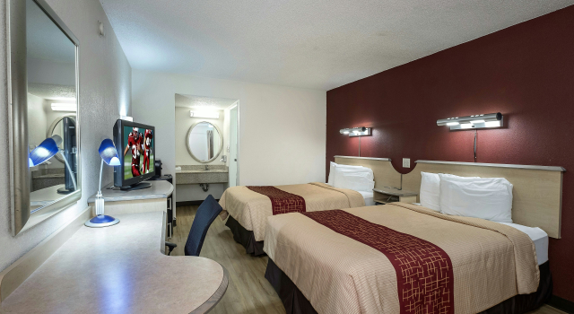 Red Roof Inn Hagerstown - Williamsport, MD, Забронировать Отель Отели Backbone Mountain с парковкой, Парковка