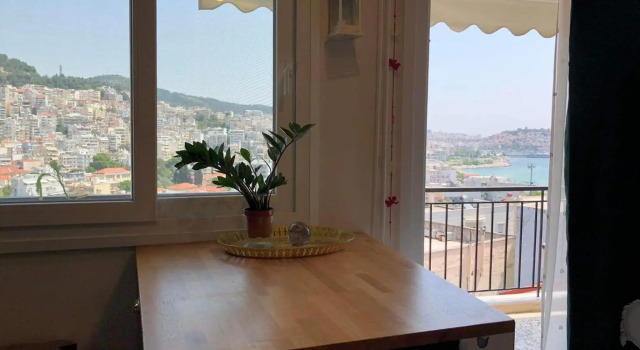 Sea and Castle Panoramic View