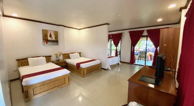 Camera familiare Deluxe Anda White Beach Resort