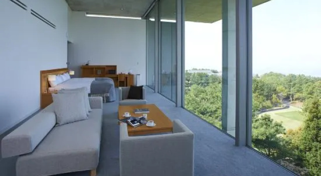 Люкс с панорамным видом SETOUCHI RETREAT AONAGI by Onko Chishin