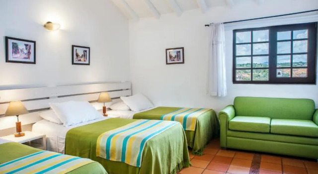 Трёхместный номер Standard Hotel y Spa Getsemani