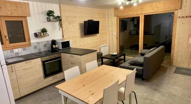 Апартаменты Gîte avec terrasse et belle vue - ChaletNelda com