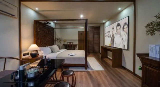 Люкс Yu Jiangyue · Natural Aesthetics Designer's View of Tuojiang River Scenery - Holiday Villa