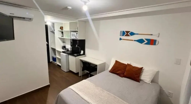 Flat 350m da praia de Tambaú - conforto