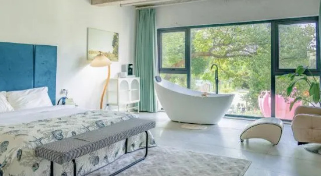 Familie suite med haveudsigt Hideaway Villa