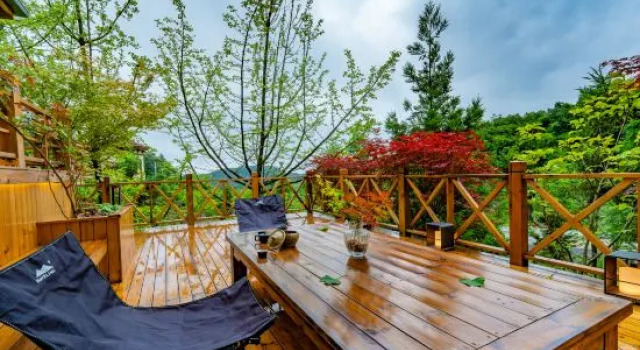 Nanye · Cloudwood Villa (Wulong Fairy Mountain), Book Villa Sommerhuse i Chongqing, Hytte