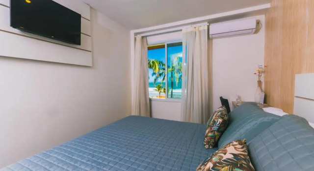 Двухместный номер Deluxe с видом на море Hotel VillaReal Guaratuba - Caieiras