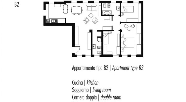 Апартаменты Deluxe Ca Degli Antichi Giardini Apartments