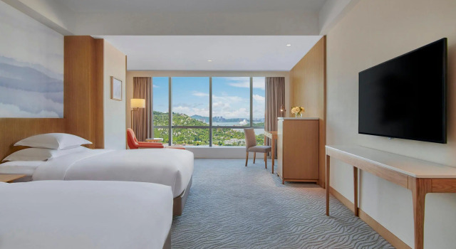 Двухместный номер Standard с видом на город Crowne Plaza Zhuhai City Center by IHG