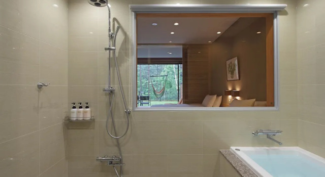 Номер Deluxe с балконом и с видом на сад Regina Resort Karuizawa Mikageyousui