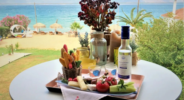 Номер Standard Дуплекс с балконом и с видом на море Seacret Apartments