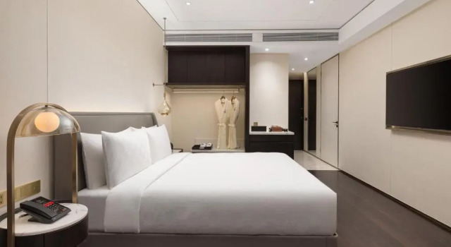 Двухместный номер Standard HUALUXE Shanghai Changfeng Park by IHG