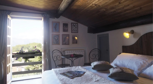 Двухместный номер Superior c 1 комнатой с балконом и с красивым видом из окна Hotel Spa Toscana - Locanda Il Rustichello