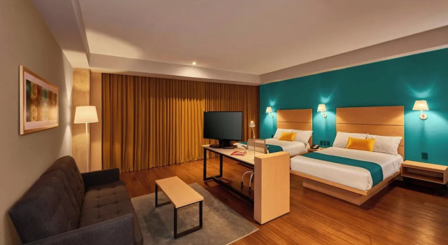 Четырёхместный люкс City Express Suites by Marriott Tijuana Rio