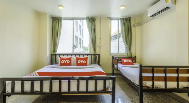 Трёхместный номер Standard OYO 928 Leaf Hostel