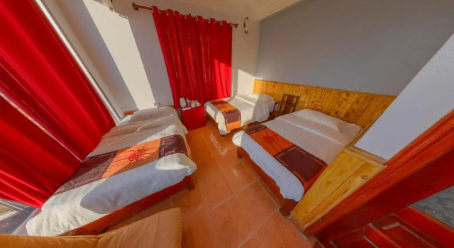 Трёхместный номер Standard с видом на горы Cat Cat Sunrise Hotel